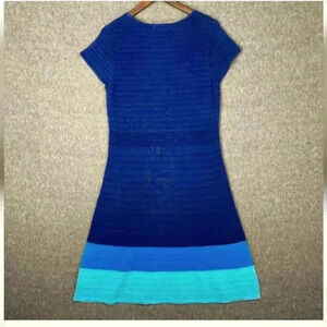ISAAC MIZRAHI SHORT SLEEVE SWEATER DRESS